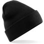 Beechfield Bonnet Original à revers black