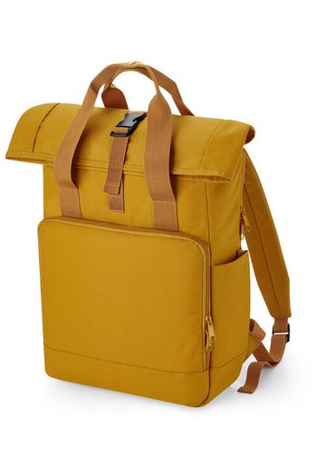 Image produit Sac à dos pour ordinateur avec rabat enroulable et double anses recyclé