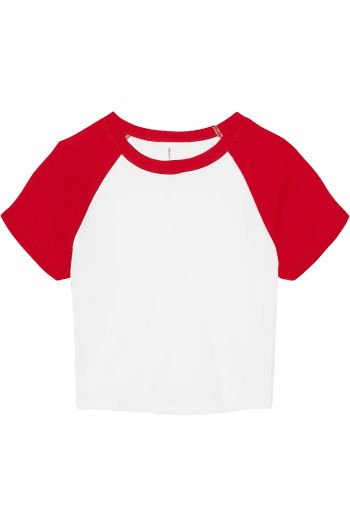 Image produit Women's micro rib raglan baby tee