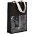 kimood Sac porte bouteilles en jute black/silver