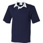Front Row Short Sleeved Rugby Shirt navy