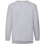 fruit of the loom Classic Set-In Sweat Kids gris_chine