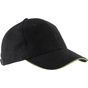 k-up Orlando - Casquette 6 panneaux black/lime