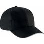 K-up Casquette avec sandwich contrasté - 6 panneaux black/white