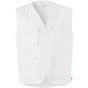 Velilla Gilet multipoches - white - S