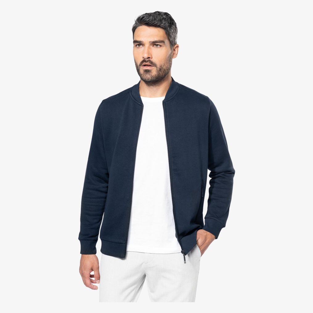 Veste molleton zippée homme kariban