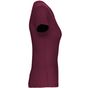 Kariban T-shirt Bio150IC col rond femme wine