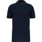 WK Designed To Work Polo Day To Day contrasté manches courtes homme navy/fluorescent_yellow