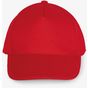 K-up Casquette enfant avec sandwich contrasté - 5 panneaux red