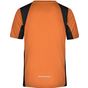 James&Nicholson Men's Running-T-306 orange/black