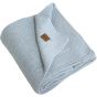 A&R Couverture organique tricotée Babiezz® Baby blue