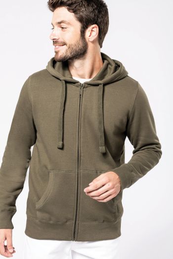 Image produit Sweat-shirt capuche zippé unisexe