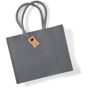 Westford Mill Sac de courses classique en toile de jute graphite_grey/graphite_grey