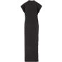 Build Your Brand Ladies Vintage Long Dress Black