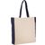 Kimood Sac cabas bicolore natural/navy