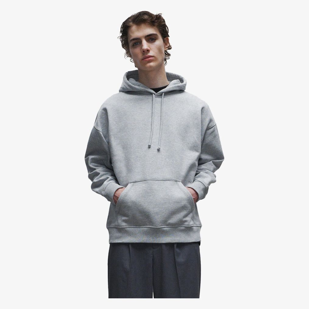 Mens Boxy Hoodie True Blanks by HM Group