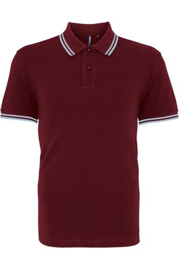 Image produit Polo passepoilé coupe classique homme - col contrasté