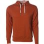 Independent Unisex Midweight French Terry Hooded Pullover burnt_orange_heather