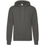 fruit of the loom Classic Hooded Sweat light_graphite