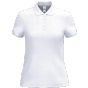 iDeal Basic Brand Polo piqué femme 200 ideal_white