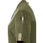 karlowsky Women's Short-Sleeve Chef Jacket Green Generation Sustainable GRS Moss green