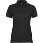 Tee Jays Women's club polo black