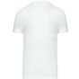 kariban T-shirt col rond manches courtes homme white