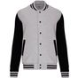 Kariban Blouson molleton teddy enfant oxford_grey/black