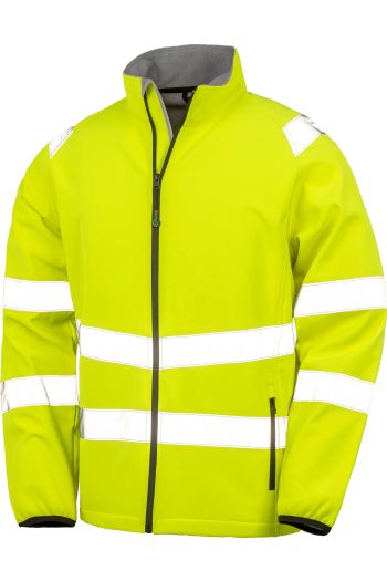 Image produit Recycled 2-layer printable safety softshell