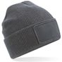 Beechfield Bonnet Thinsulate™ avec patch amovible gris graphite
