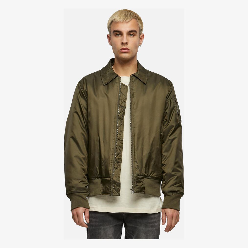 Collar Bomber Jacket Build Your Brand