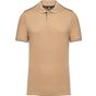 WK Designed To Work Polo Day To Day contrasté manches courtes homme camel/black