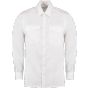 Kustom Kit Pilot Shirt Long Sleeve White