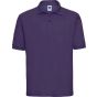 Russell Athletic Men's Classic Polycotton Polo purple