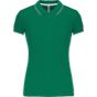 Kariban Polo manches courtes femme kelly_green/light_grey/white