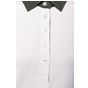 Kariban Polo jersey bicolore femme white/dark_grey_heather