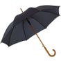 L-merch Automatic Umbrella With Wooden Handle Tango dark_blue