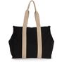 Kimood Grand sac shopping à soufflet recyclé black_night/hemp