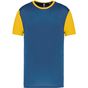 ProAct Maillot manches courtes bicolore enfant sporty_royal_blue/sporty_yellow