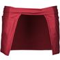 Kariban Tablier coton court red