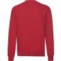 fruit of the loom Classic set-in sweat red