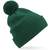 Beechfield Bonnet Snowstar® en coton biologique bottle_green