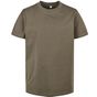 Build Your Brand Kids Basic Tee 2.0 olive