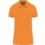 Kariban Polo piqué Bio180 femme orange