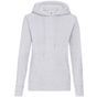 fruit of the loom Classic Hooded Sweat Lady-Fit sport_grey