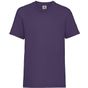fruit of the loom Kids Valueweight T violet