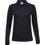 Tee Jays Ladies Luxury LS Stretch Polo black