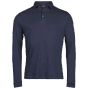 Tee Jays Pima Cotton Long Sleeve Polo navy