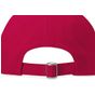 Beechfield Casquette en coton épais gratté Pro-style rouge classique
