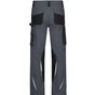 James&Nicholson Workwear Pants -STRONG- carbon/black